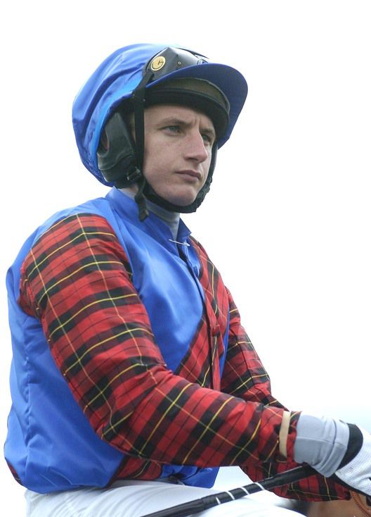 PJ McDonald riding over jumps at Punchestown 2007