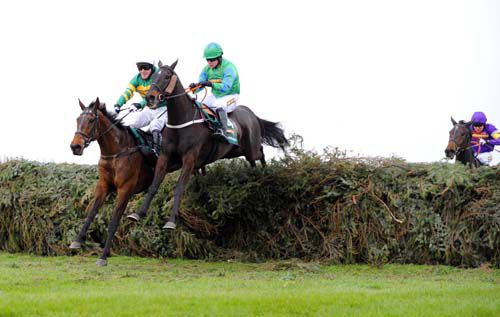 Aintree Grand National 2010 DON T PUSH IT and Tony McCoy left lands over the last