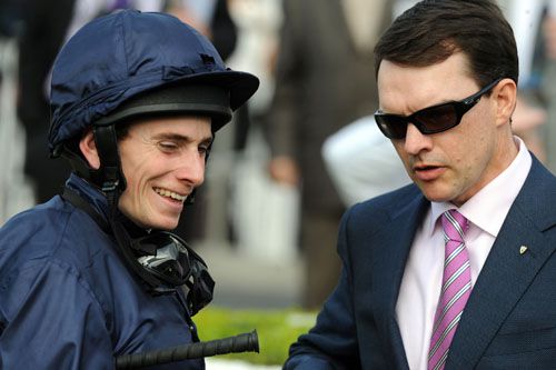 Ryan Moore pictured with Aidan O'Brien