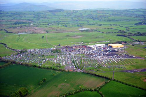 Aerial view of Punchestown 