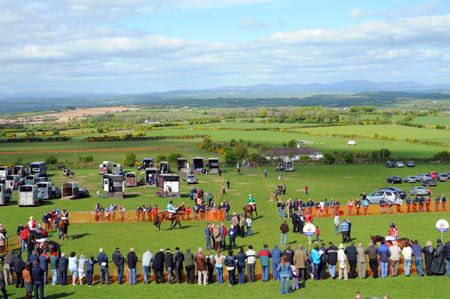 A view of the point to point at Bartlemy 