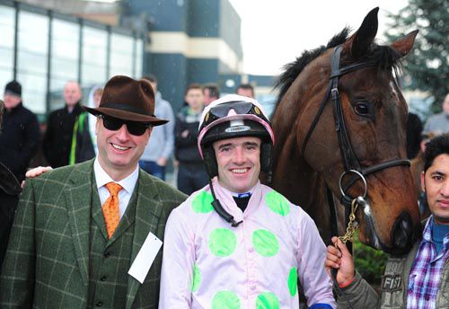 Rich Ricci pictured with Ruby Walsh