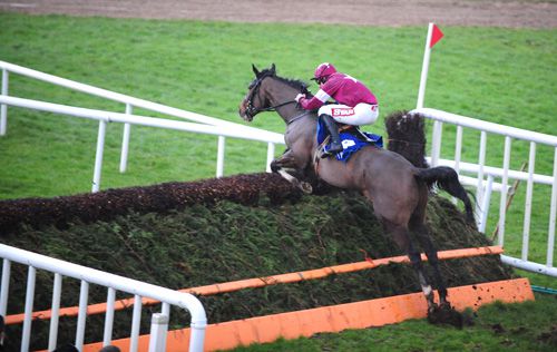 Rathlin & Davy Russell on the way to their Fairyhouse success