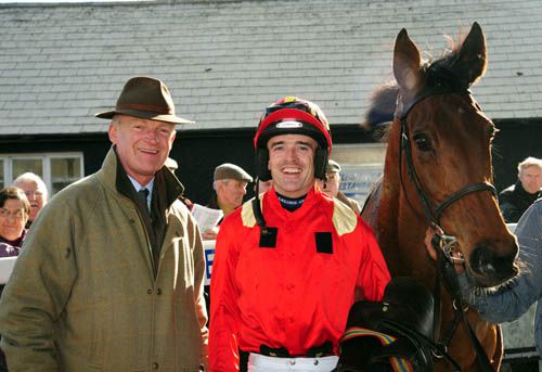 Willie Mullins and Ruby Walsh in good form after the win of Dare To Doubt