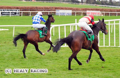 Oh oh, Slieveardagh & Barry Geraghty nearly have certain victory disappear by going the wrong side of the rail