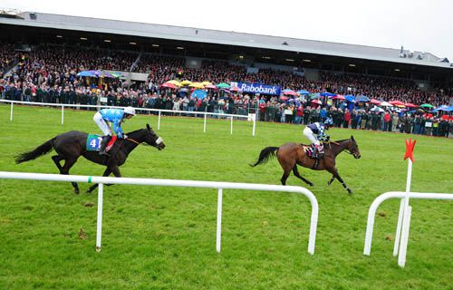 Snap Tie stays on gamely to beat Benash at Punchestown