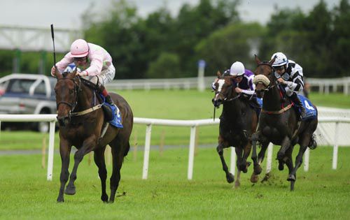 Dougal Philps and Pat Smullen have things well under control at Ballinrobe