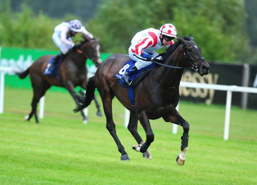 Phantom Of Plenty is well clear at Leopardstown 