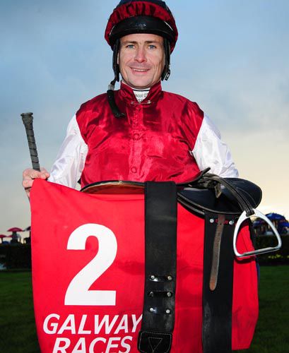 A happy Pat Smullen after his Galway double