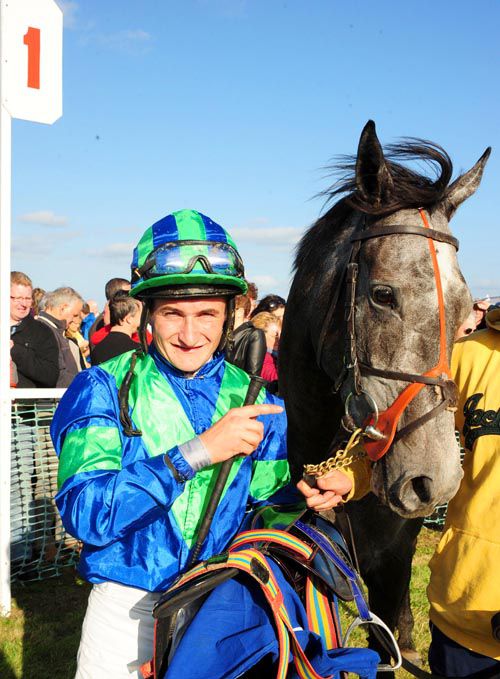 Parramatta and Shane Foley celebrate at Laytown