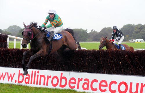 Bruff and Jody McGarvey on their way to victory at Ballinrobe