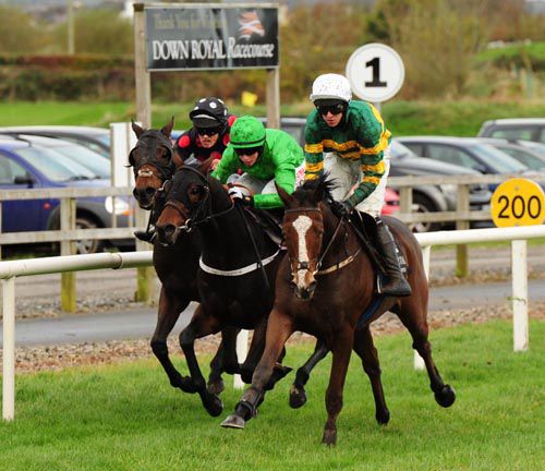 Stocktons Wing (white cap) and Mark Walsh