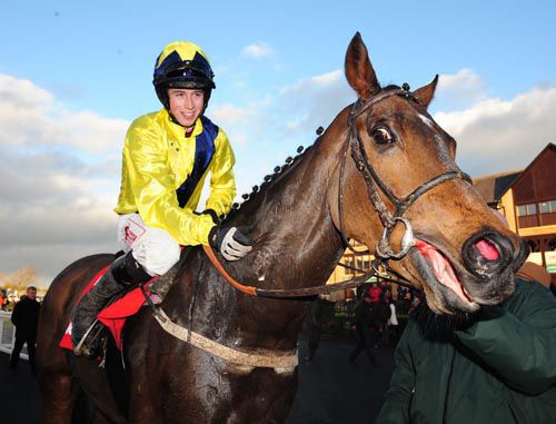 Minsk & Bryan Cooper after their win on Saturday