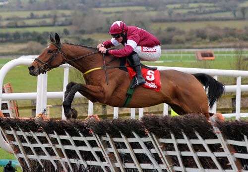 Road To Riches in action at Punchestown
