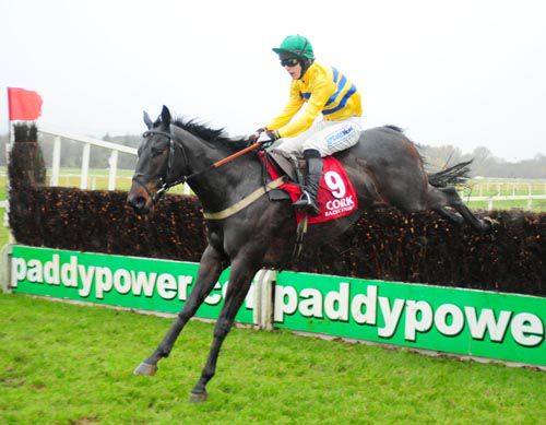 Snooze and Ian McCarthy are well clear after the last at Cork
