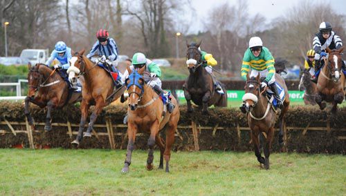 Flying Light in front at Leopardstown