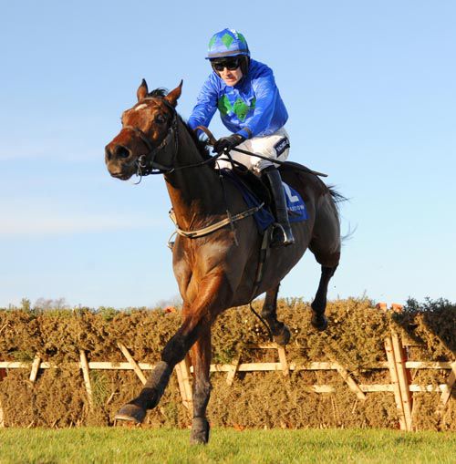 Ruby Walsh & Hurricane Fly on their way to victory