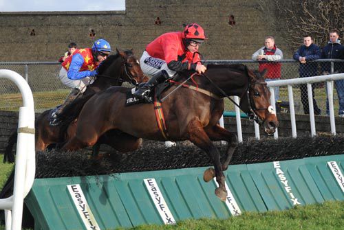 Starkie lands in front of Moveable Asset at Tramore