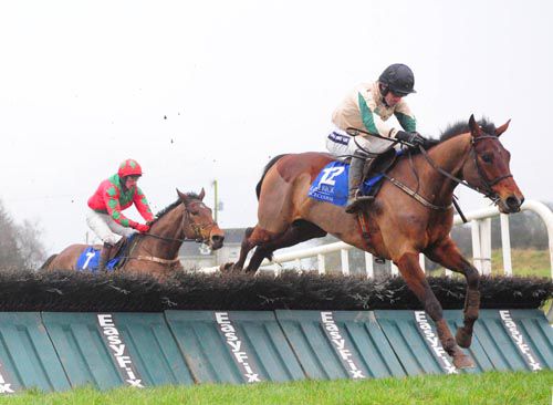 The Paparrazi Kid (Ruby Walsh) clears the last