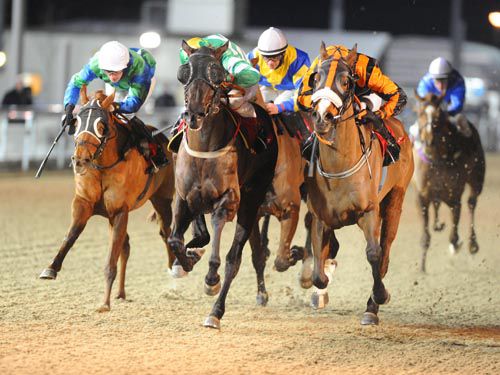 La Oliva (middle) just gets home from First Friday and co at Dundalk