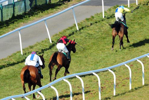 Send For Paddy shows his rivals the best way home at Downpatrick