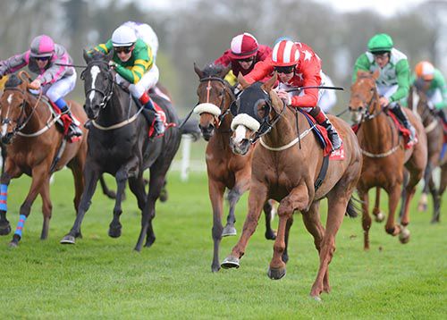 Lucky Kitten quickens clear for Pat Smullen