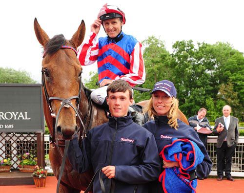 Luke Dempsey, Valerie Keatley, Niall McCullagh and Cyclone