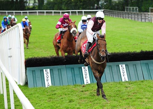 Reafadda is gone on from Shattered Dream at the last at Galway