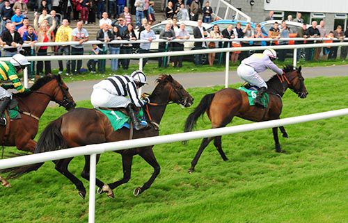 Bouncing Betty holds off High Talk (black and white) and Kinneagh Cross