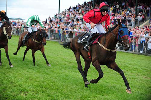Jack The Hat and Jody McGarvey winning at Tramore last August