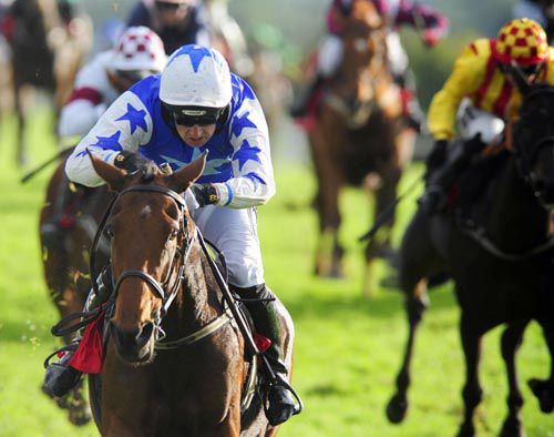 Shesafoxylady has her Punchestown rivals seen off in the hands of Patrick Mullins