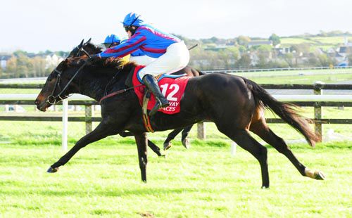 Mireya swoops to collar Rory O'Moore in Galway