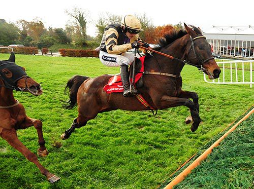 Felix Yonger puts in a prodigious leap in Punchestown
