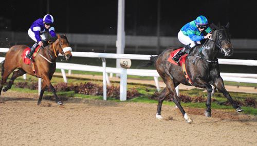 Above The Law and Conor Hoban are clear from Gallena in Dundalk's opener