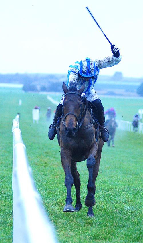 Killultagh Vic and Patrick Mullins race for home