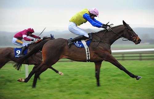 Emerging Talent (Kevin Power) goes up a gear to beat Sub Lieutenant (Johnny King) in the finale at Naas