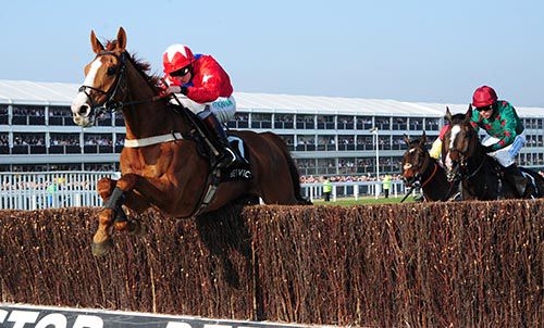 Sire De Grugy winning the Queen Mother Champion Chase last year