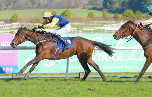 Todd and David Splaine take the 2m3f maiden hurdle at Limerick