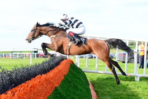 Alf Wright on his way to victory in Kilbeggan