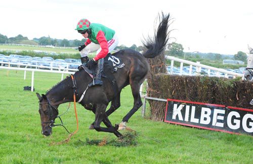 Seefood parts company with Barry Geraghty in Kilbeggan