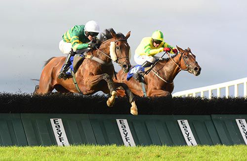 Whatever It Takes (Mark Walsh) fends off the challenge of the Davy Condon-ridden I C Gold