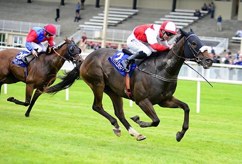 Captain Cullen delivers a shock in the Curragh