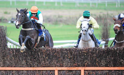 Indian Fairy (Adam O'Neill) leads Our Katie and Jennies Jewel home