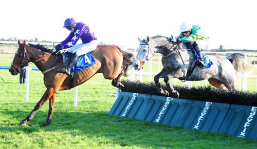 Groody Hill, right, at Fairyhouse