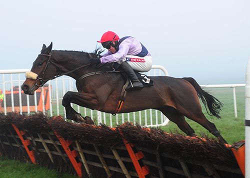 Drumacoo clears the last for Barry Geraghty
