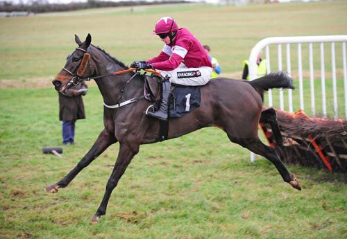 Wrath Of Titans and Bryan Cooper on the way to victory in the 2nd last at Thurles