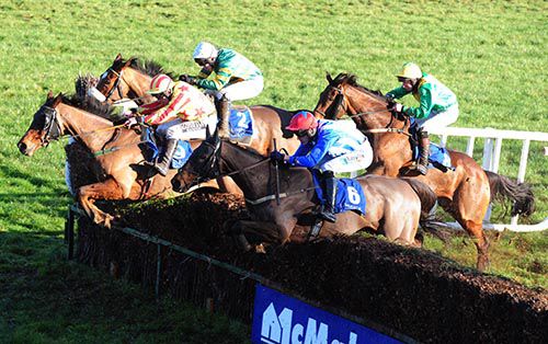 Character Actor (nearside) jumps the last
