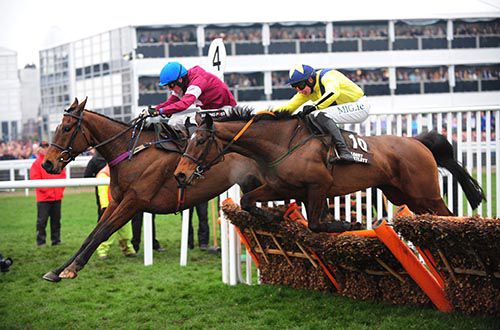 Martello Tower tackles Milsean at the last