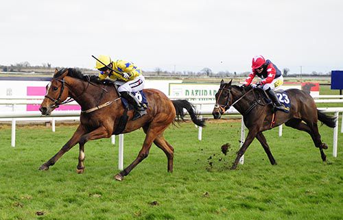 Castello Sforza comes home in front at Fairyhouse under Patrick Mullins 