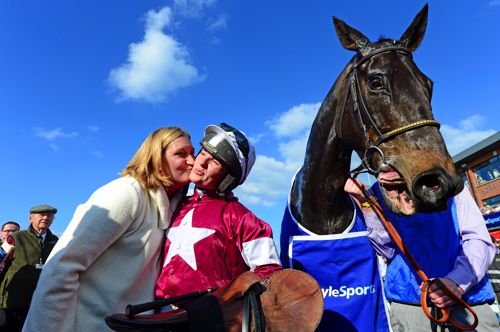 That winning feeling, Sandra Hughes, Katie Walsh and Thunder And Roses